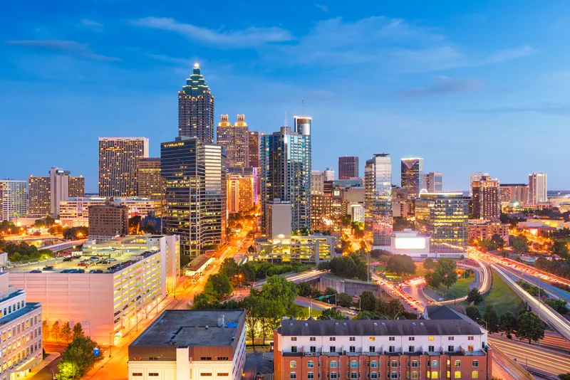 Georgia skyline