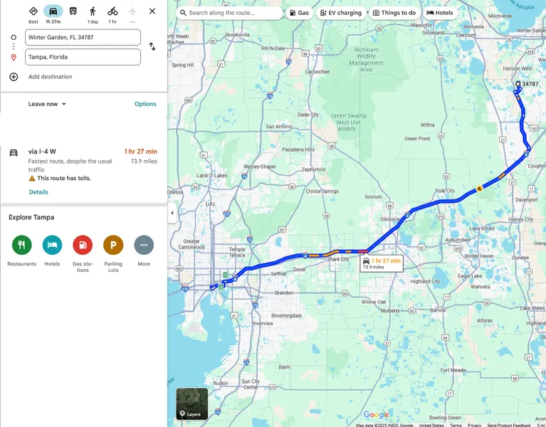 Winter Garden Florida community amenities