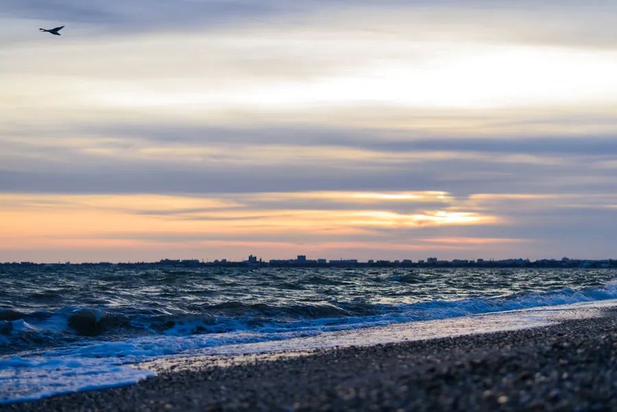 Chicago lakefront trail Montrose Beach access